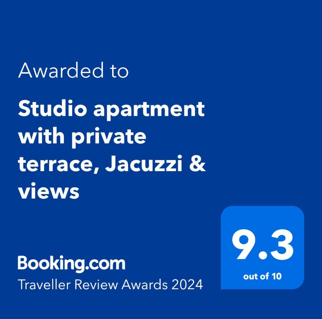 Studio Apartment With Private Terrace, Jacuzzi & Views Mosta Exterior foto